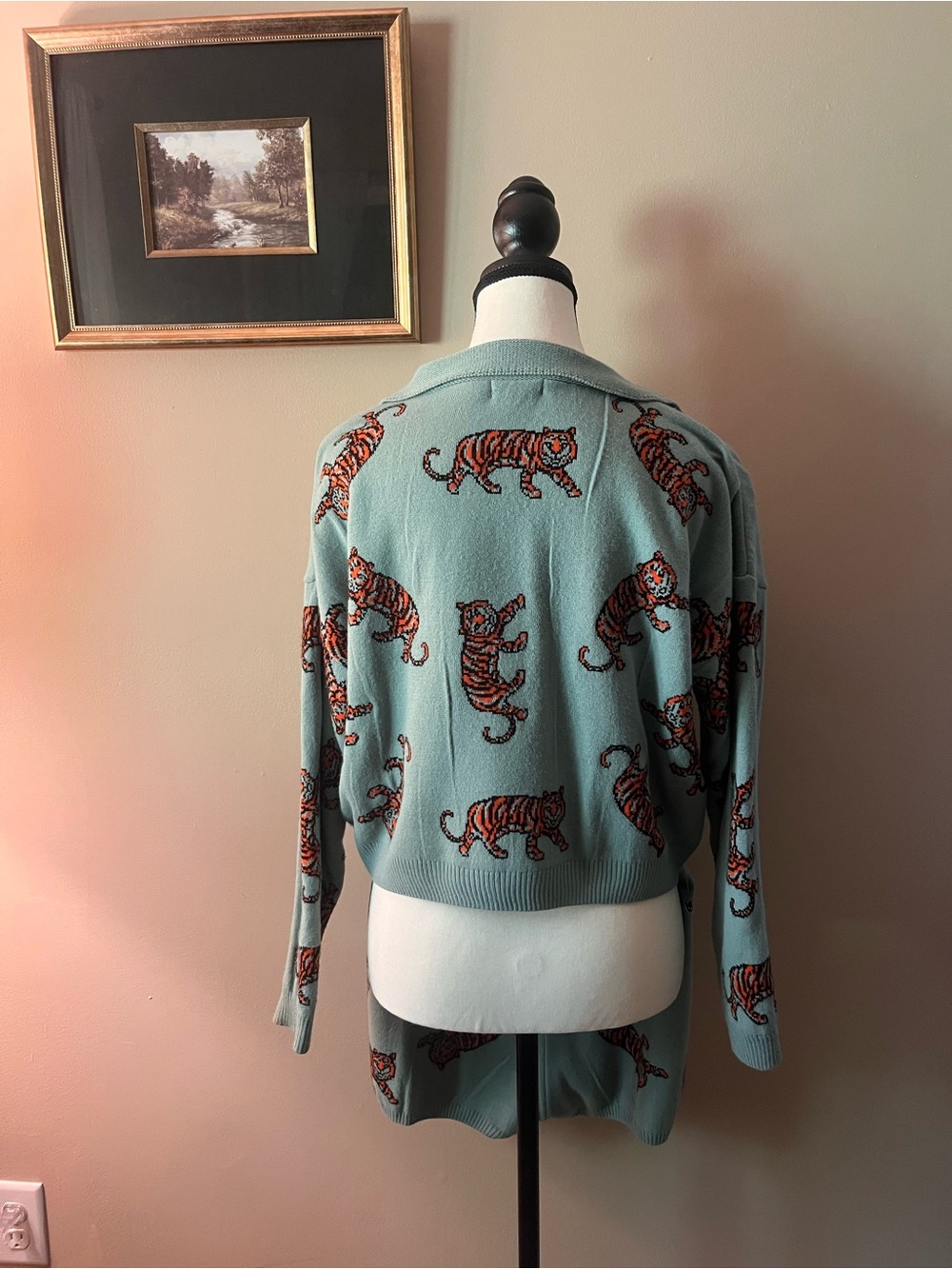 Nasty Gal Tiger Knit Two Piece Set - Picture 2 of 3